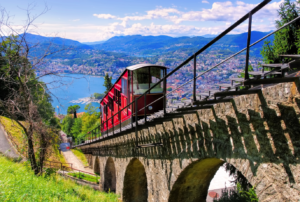 Trein naar Lugano