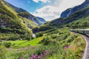 Flåm-spoorlijn: de spectaculairste van Noorwegen