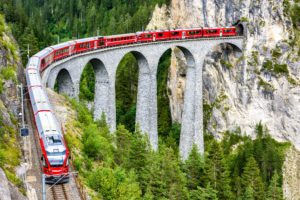 Rhätische Bahn plant wereldrecord: trein van 1,9 kilometer