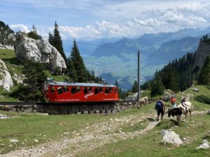 Pilatusbahn: Genieten met de steilste tandradbaan ter wereld