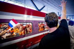 Olympische atleten vertrekken met Eurostar naar Parijs