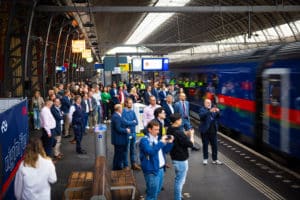 NS verwelkomt nieuwe Nightjet in Amsterdam