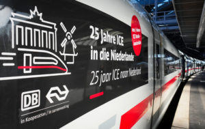 Eerste ICE van Berlijn naar Amsterdam op woensdag aangekomen